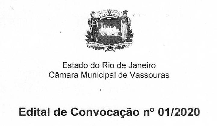 Edital de Convocação nº 01 / 2020