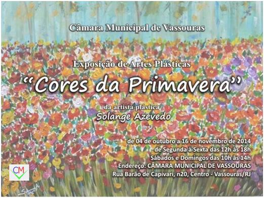 Exposição de Artes Plásticas - Cores da Primavera